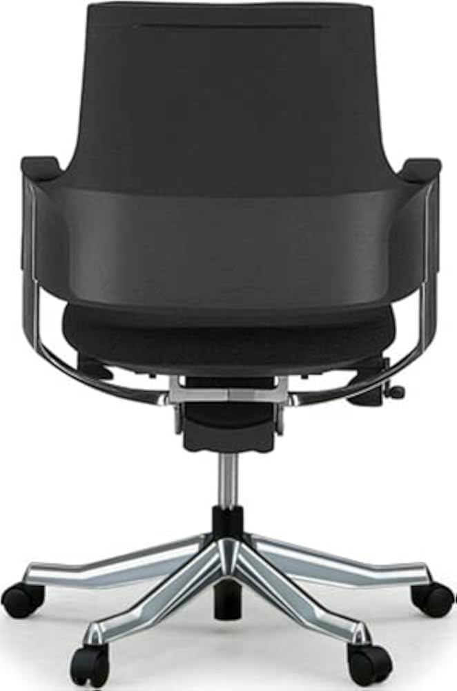 新品MERRYFAIR メリーフェア DELPHI デルフィ 黒 オフィスチェア MERRYFAIR オフィスチェア デルフィ フルレザー ハイバック